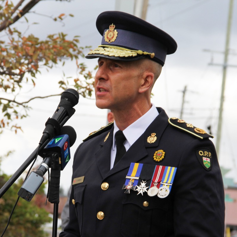 OPP Commissioner Thomas Carrique